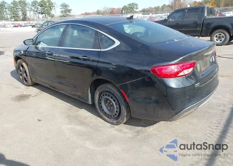 2015 Chrysler 200 C из США, поврежденный, VIN 1C3CCCEG1FN567412